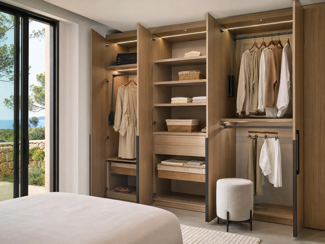 Interiores de armarios para habitación infantil en Marbella