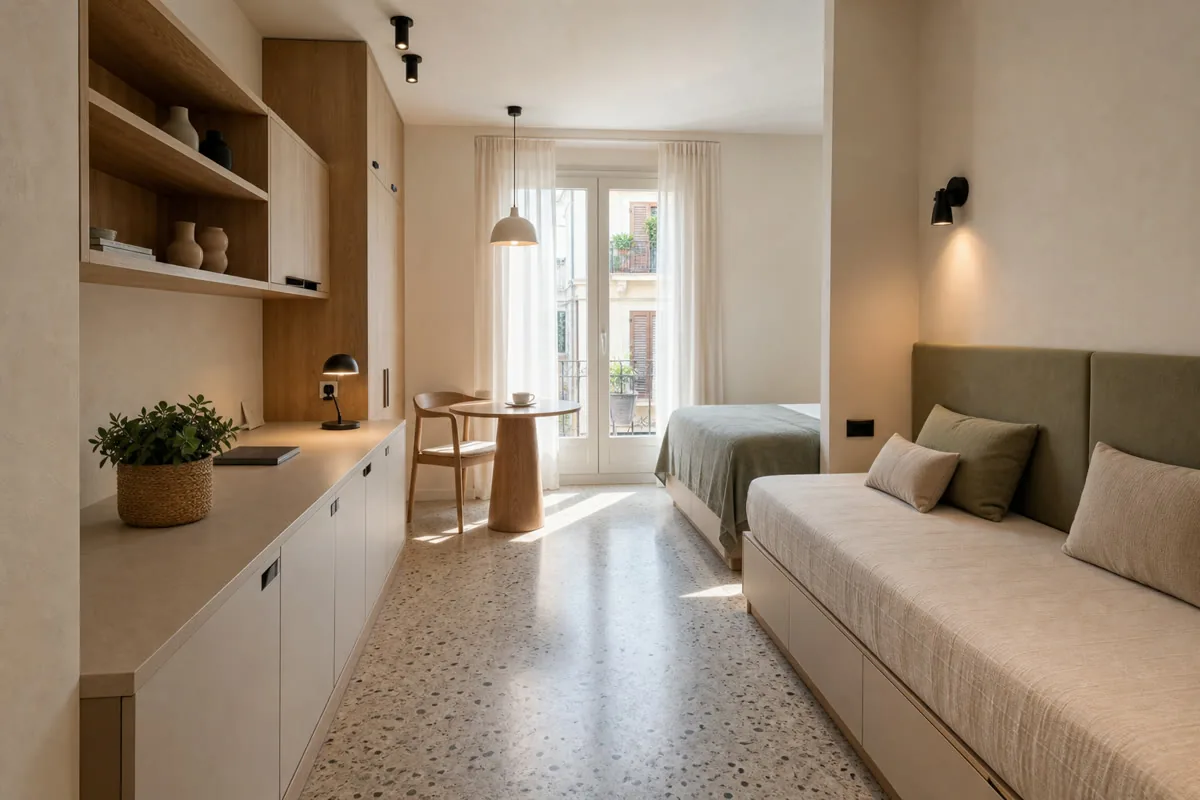 Visualización orientativa de mobiliario a medida para hoteles en Marbella